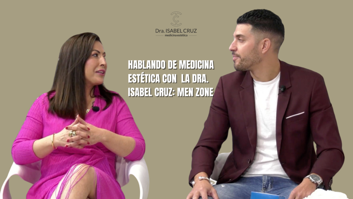 Hablando de Medicina Estética con la Dra. Isabel Cruz: Medicina Estética para hombres